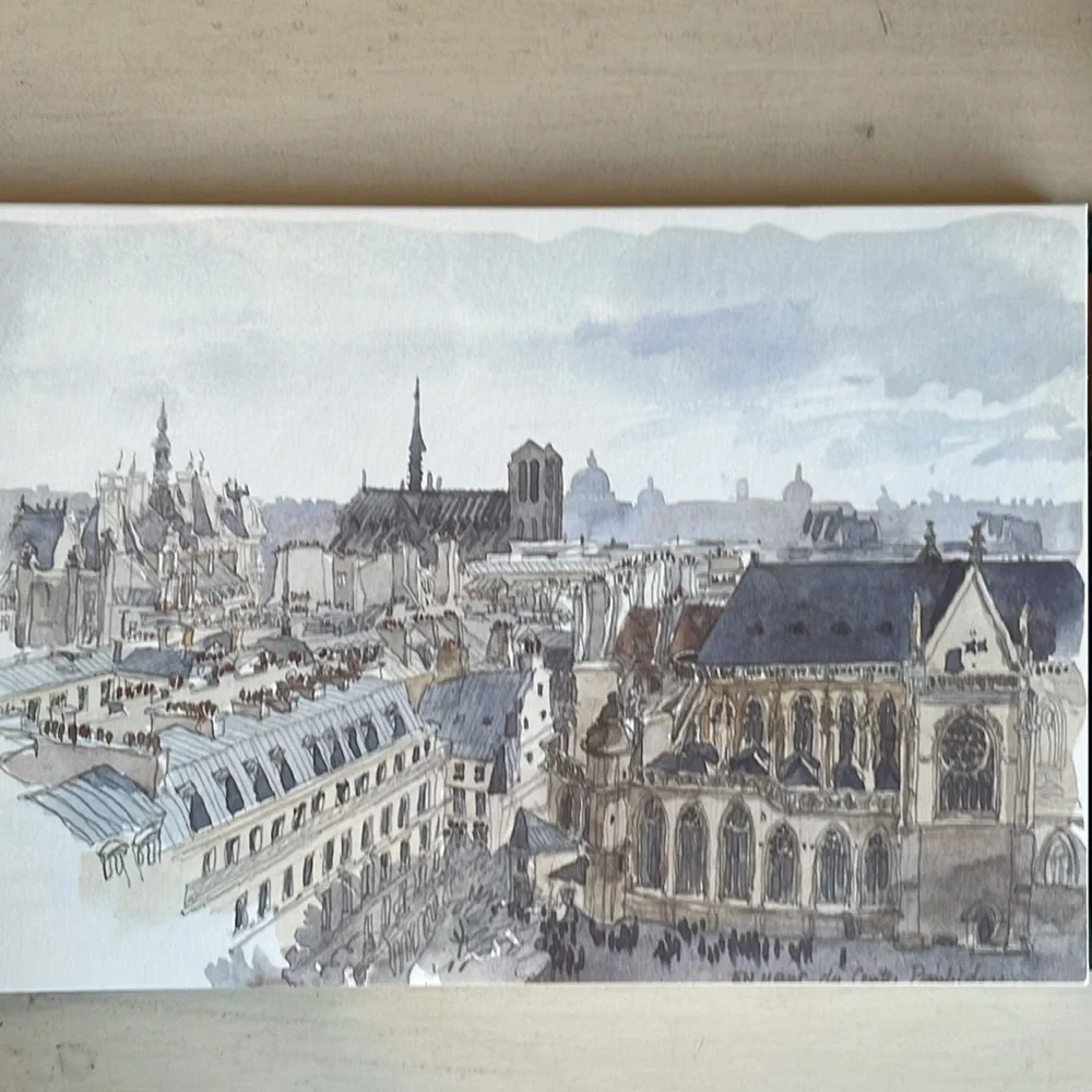 LOUIS VUITTON - PARIS - CARNET DE VOYAGE SKETCHBOOK